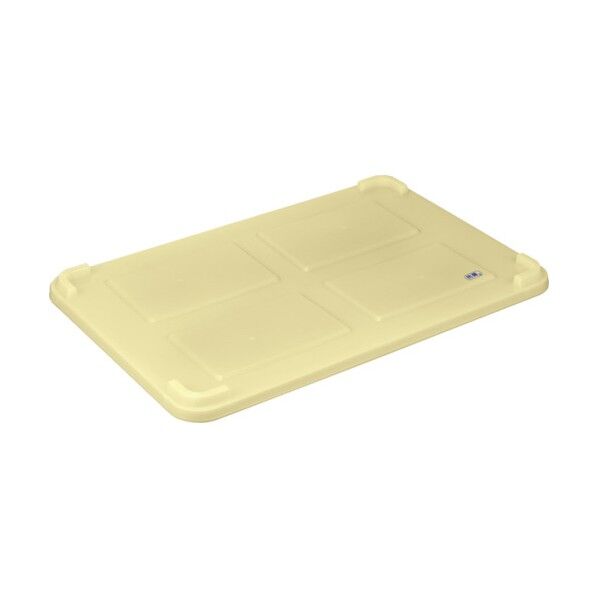 食品用コンテナ 621579 パンコンテナー大型用蓋抗菌アイボリーマーク入 PANLFIM 1点