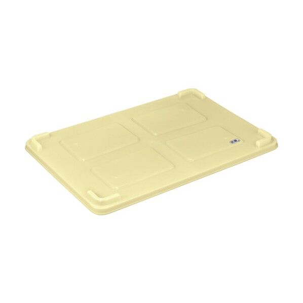 岐阜プラスチック工業 食品用コンテナ 621548 パンコンテナー小型用蓋抗菌アイボリーマーク入 PANSFIM 1点...