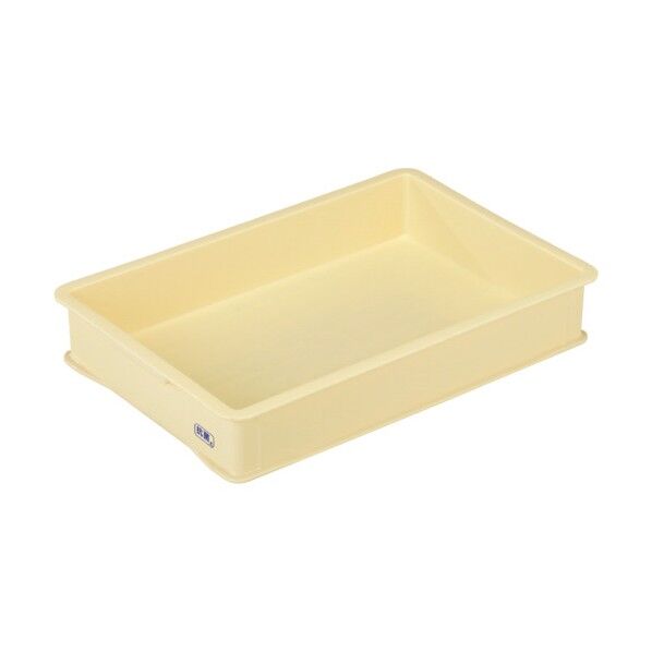 岐阜プラスチック工業 食品用コンテナ 621746 パンコンテナー小型深2抗菌アイボリーマーク入 PANSHI2M 1点
