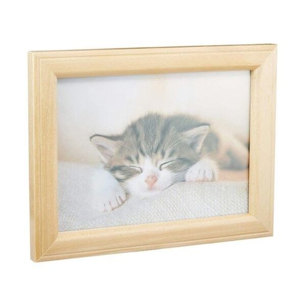 木製フォトスタンド 木地 MT-K2 KJ   1点