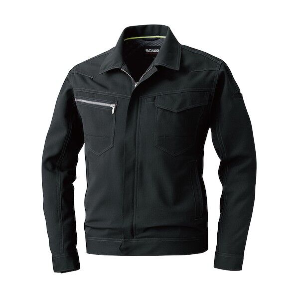 963 長袖ブルゾン ブラック 3L 963-04-3L 1点