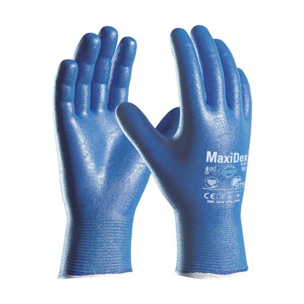 ニトリルゴム手袋 マキシデックス 19-007 Mサイズ 19-007-M 1点