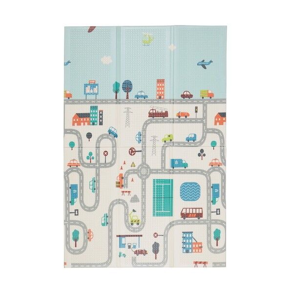 折りたためて水拭きできるプレイマット エクスロド 118×176 600010700 1点