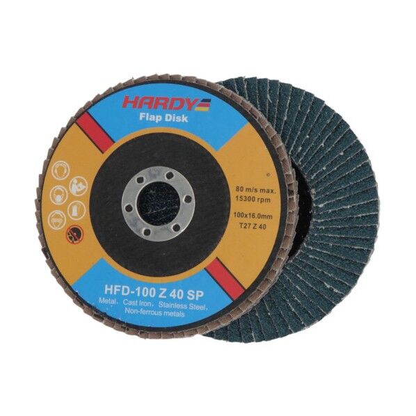 HARDYフラップディスクHFD-100Z40SP HFD-100Z 40 SP 10枚