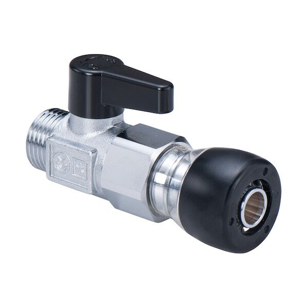 QSJC一体流量調整ボール止水栓 13×1/2