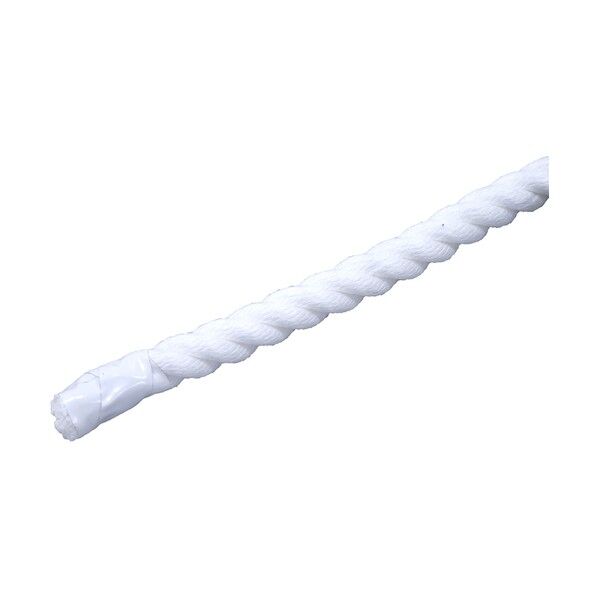 グリーンクロス クレモナSロープ 白 16mm 12m 6300042023 1巻