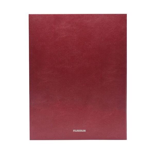 A4フリーアルバム レザー レッド A4FREE805202 1点