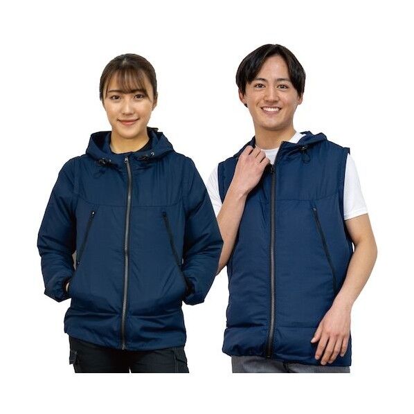 空調付2Wayパーカー(ウェアのみ) 30101 ネイビー 3L 30101-3L 1着