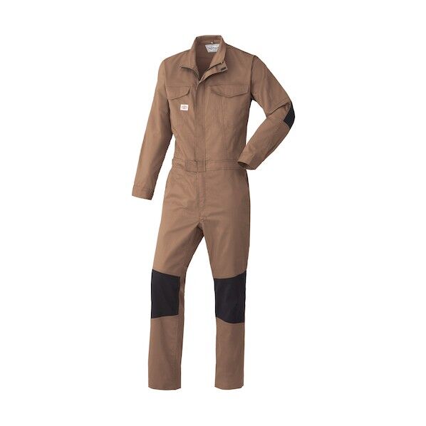 つなぎ服-017ブラウン-3lサイズ 22011-017-3L 1着