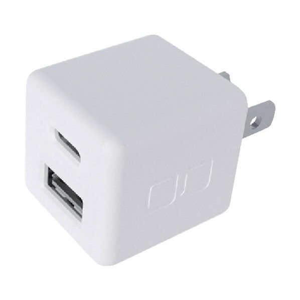 PD20W対応2ホ゜ートC×1+A×1 充電器 ホワイト CIO-PD20W1C1A-WH   1点