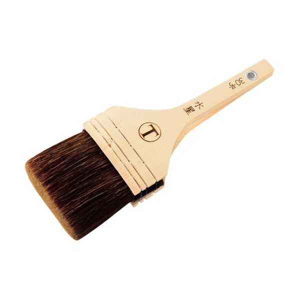 水星 平刷毛 赤 30号 1027210000 1本