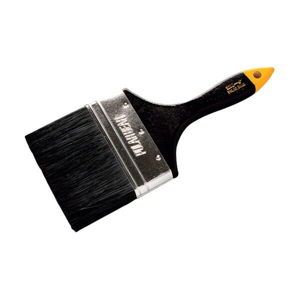 356Nラスター平刷毛 黒 4インチ 1055050040 1本