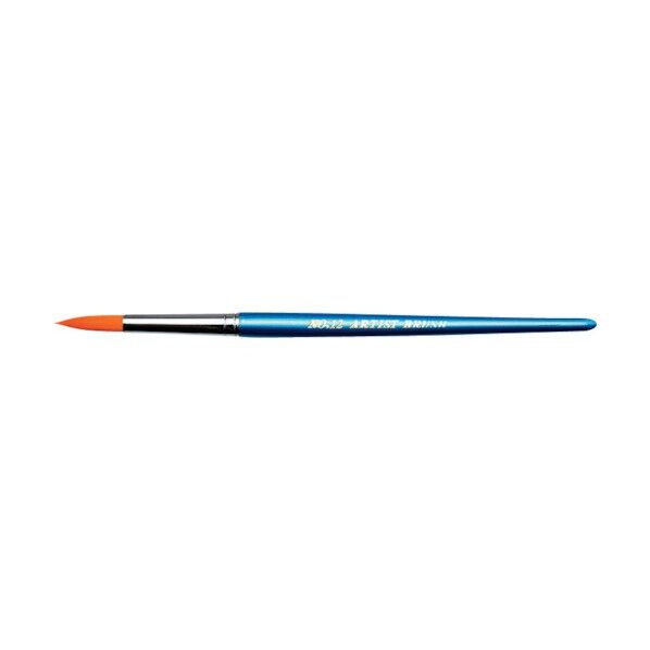 大塚刷毛製造 マルテーナイロン画筆 12号 丸型 1315440012 1本
