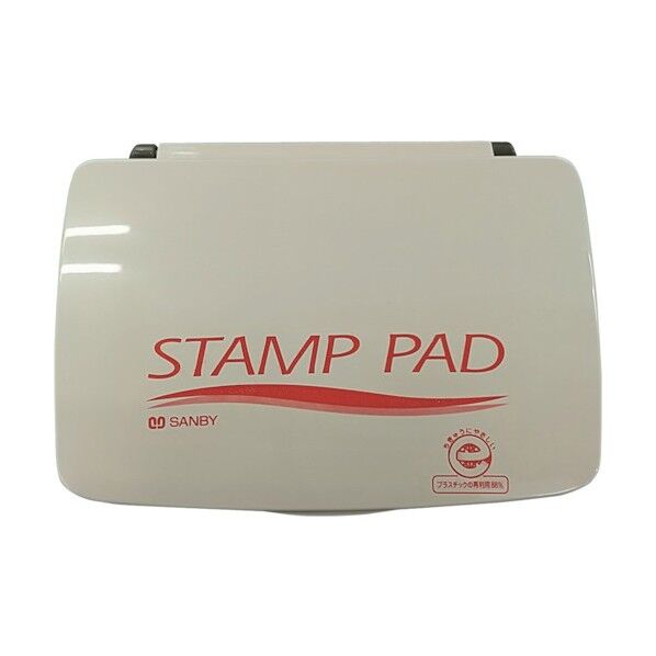顔料系スタンプ台中型赤 SA-21 1個