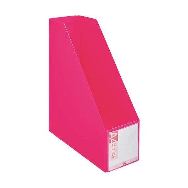 ボックスファイル MINANO(ミナノ) レッド BF-633M (R) 1点