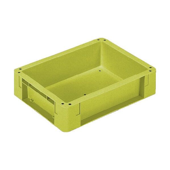 ボックス型コンテナー 201006 サンボックスNS10B(水抜孔有) 緑 SKNS10B 1点