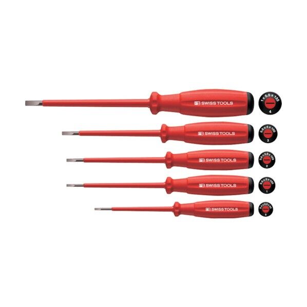 スイスグリップ.絶縁ドライバーセット 58538 1セット