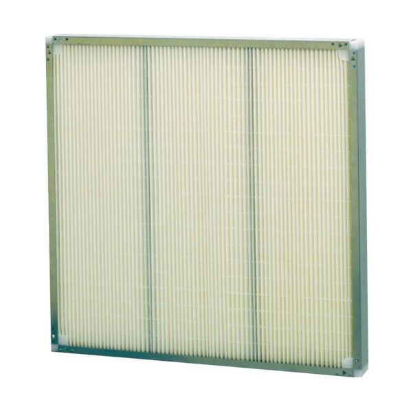 フラット型中性能フィルタ BE616165N-70J (BE型・厚ミ65mm) 上流パッキン付キ 1個