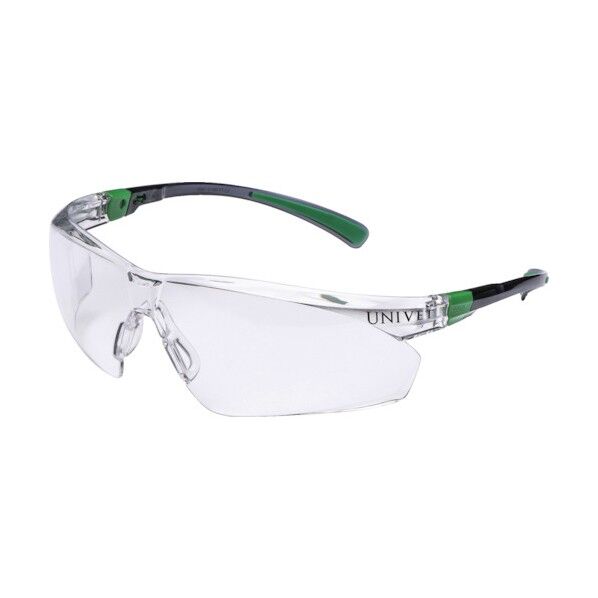 二眼型保護メガネ 506UP ブラック×グリーン 506U.06.01.00 1点