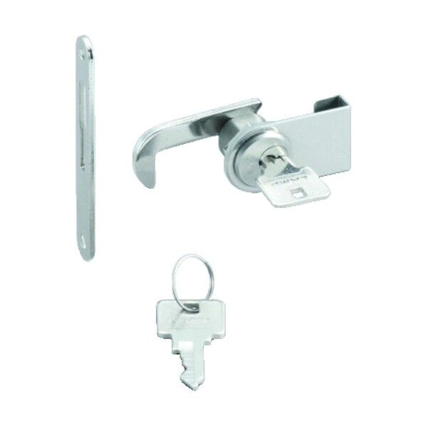 (150001147)シリンダーガラスカマ錠 2100GLK-D 1個