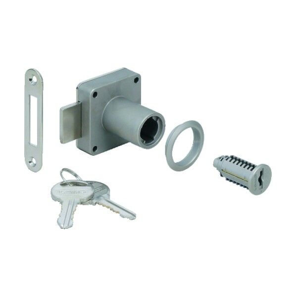 (150001007)シリンダー脱着式面付シリンダー錠 5830-30MK-B 1個