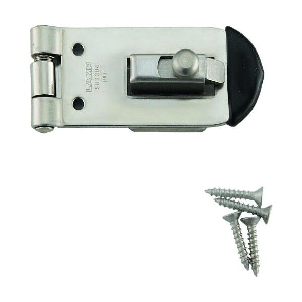 ステンレス鋼製ワンタッチ解錠掛金HP-AK型 HP-AK50(140-180-801) 1