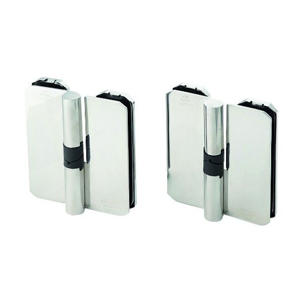 ランプ印 ステンレス鋼製ガラス吊元グラビィティー丁番 XL-GH05-120型 ヒンジ丁番 XL-GH05-120R 1個