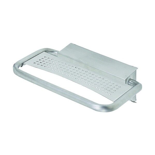 ランプ印 ステンレス鋼製 壁付小物棚 くず入れ KKT(120-180-549) 1個