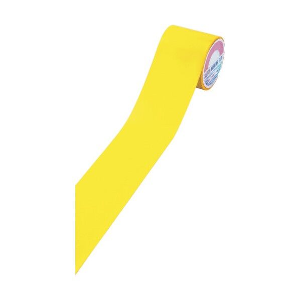 フロアラインテープ FRT‐100Y 屋内用 黄 100mm×20m 257033 1個