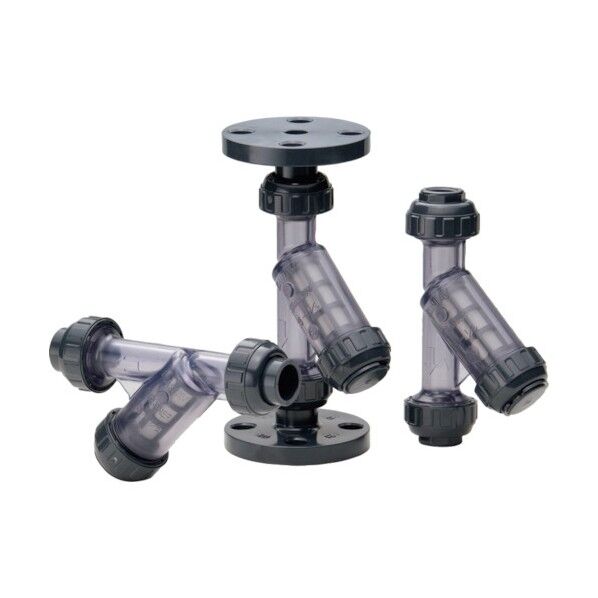 AV Y型ストレーナー PVC/EPDM TS50A 40メッシュ VYSUETJ050C 1点