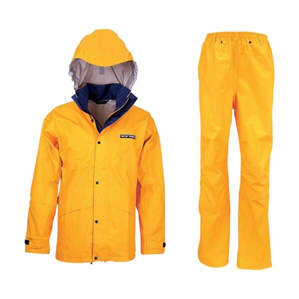 スリーレイヤースーツイエロー3L1着 7700113L 1着