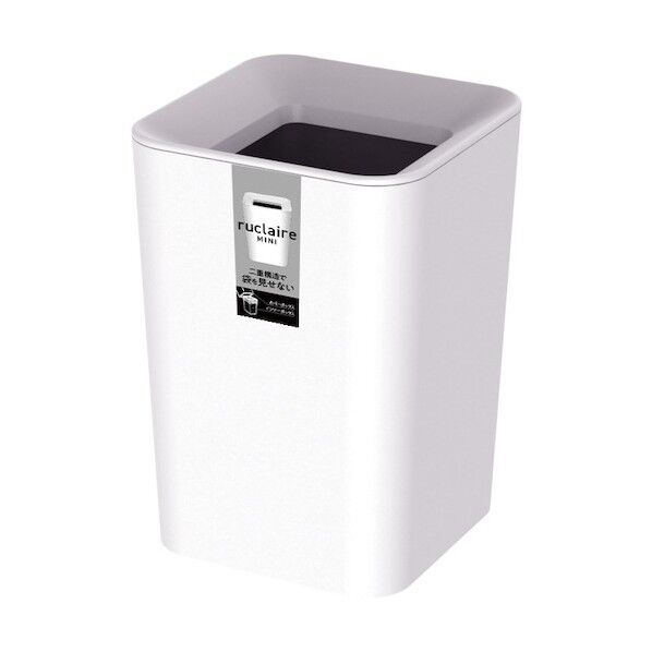 ダストボックス ルクレールCV ミニ角型 ホワイト 2L 621086 1個