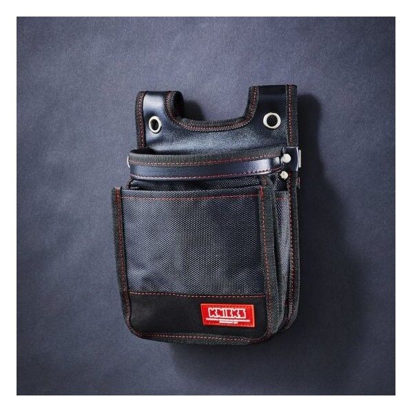 腰袋2段D1680建築用ブラック