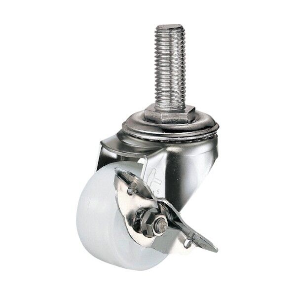 SAシリーズオールステンレス自在SP付ゴム車50mm