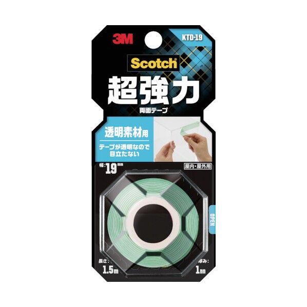 超強力 透明素材用両面テープ