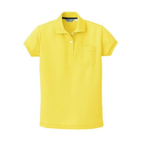 レディース半袖ポロシャツ 042イエロー 5 CL2000 1