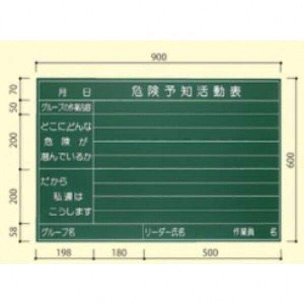 大平産業 危険予知ホワイトボード(071-1735) H-100 1台