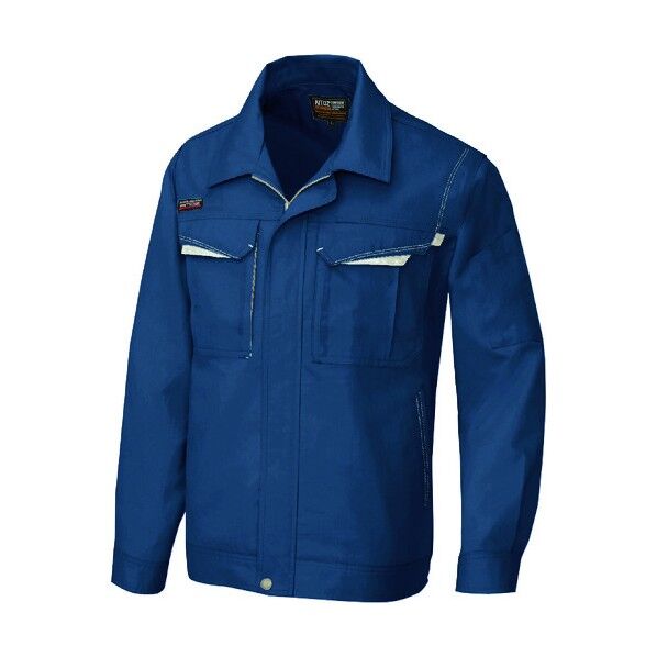 長袖サマーブルゾン（男女兼用） 188フォレストネイビー×シルバーグレー S 5550 1