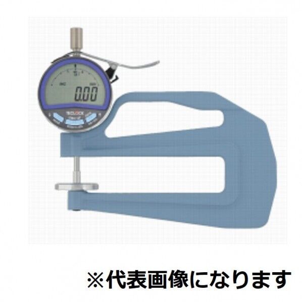 テクロック 定圧厚さ測定器(フレームタイプ)最小表示量0.01mm JISL1086-2007(受注生産品) PF-14A 1台