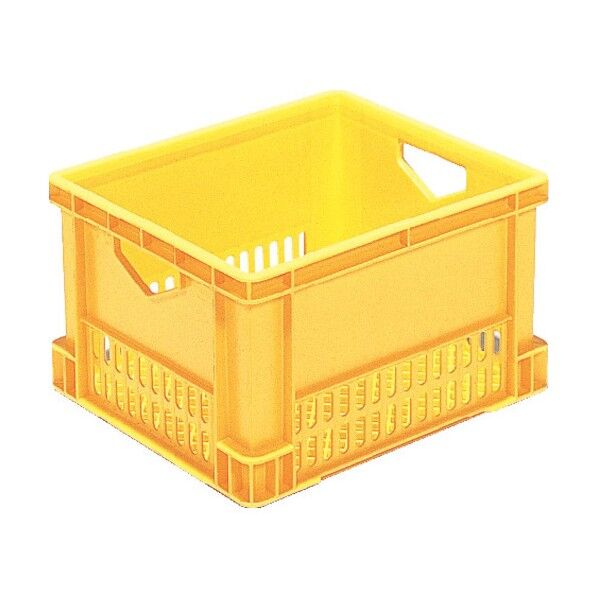 飲料輸送用容器 202800 ブロックパッククレート(ブリックタイプパック500ml×30本用) 黄 202800YE00 1点