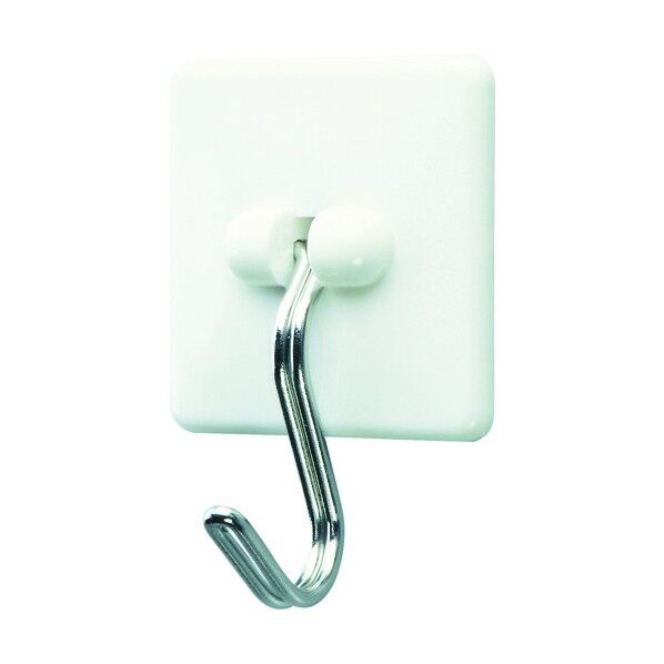 特殊吸着シート自在フック白(2個パック)