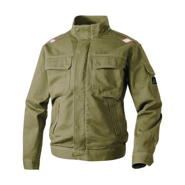 長袖ジャンパー 025カーキ 5L 60801 1