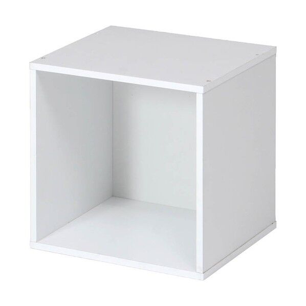 キューブボックス オープン ホワイト 61-783-95-1 61-7321-96 1点