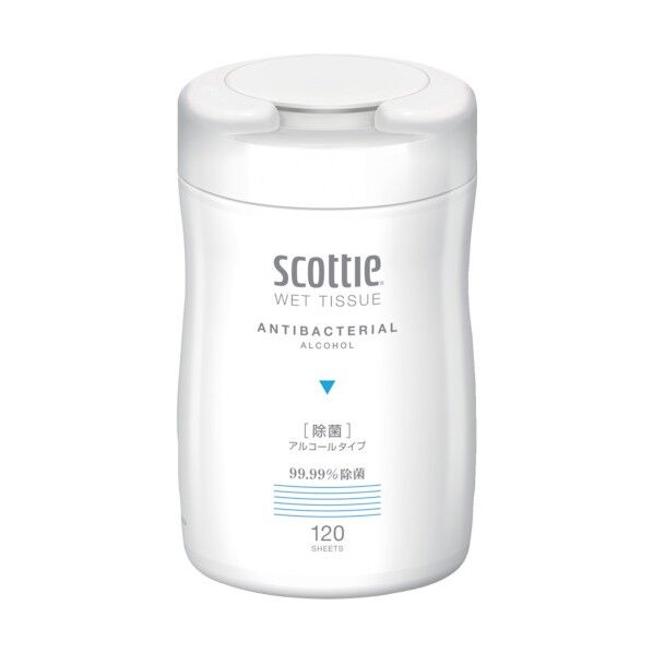 スコッティ ウェットティシュー除菌 アルコールタイプ