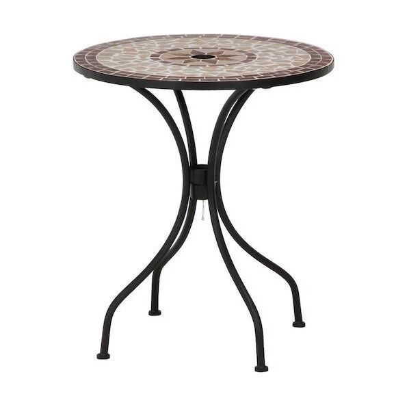 10655 モザイクテーブル 星柄 ガーデンテーブル・チェア 1個