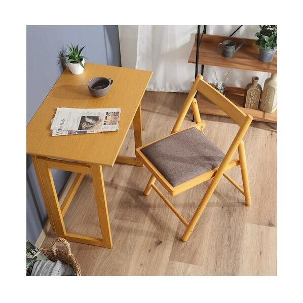 フォールディングチェアー ミラン NA ナチュラル 10881 1台