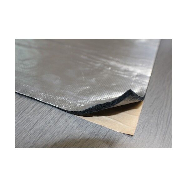 TS片面アルミ・ガラスクロス貼り耐炎断熱粘着テープ(厚さ4mm)幅950mm×長さ1m