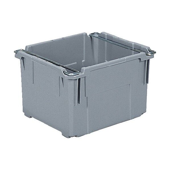 ネスティングコンテナー 205701 サンバケット#59N(ハンドル付) ライトグレー SK59NH 1点