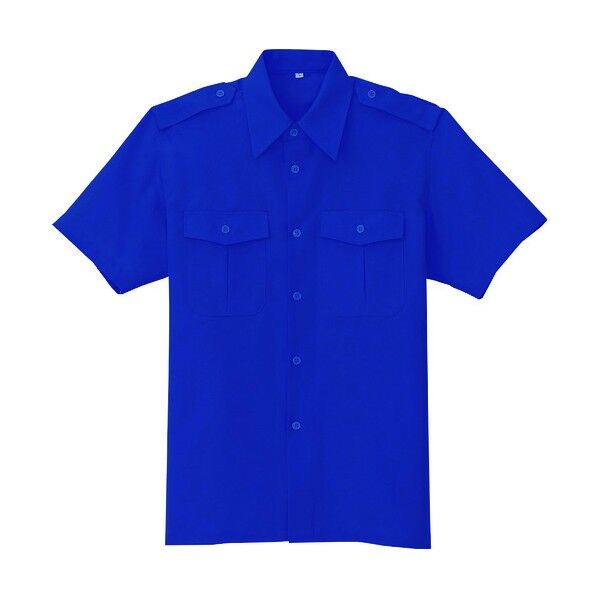 半袖シャツ 108ライトネイビー LL 67002 1