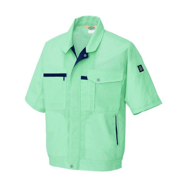 半袖ブルゾン(男女兼用) 005アースグリーン SS 5361 1